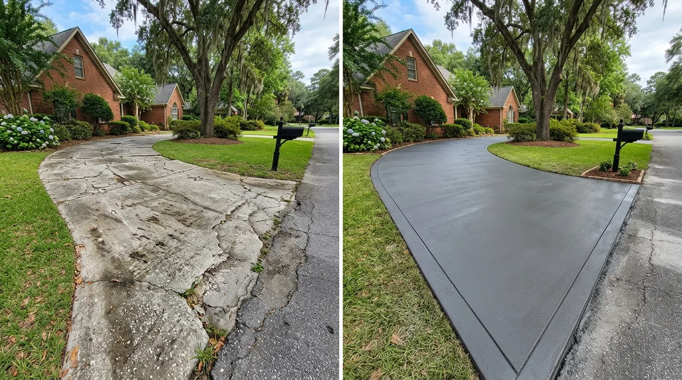 How to Maintain Your Concrete Driveway in Humble, TX