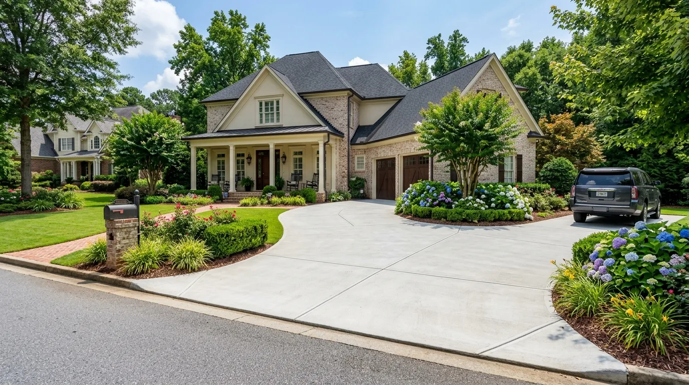 Concrete vs. Asphalt Driveways in Humble, TX